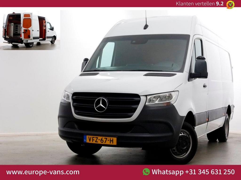 Mercedes-Benz Sprinter 516 CDI 163pk 7G Automaat L2H2 Camera, Auto's, Automaat, Wit, Mercedes-Benz, Bedrijf