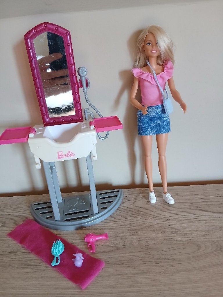 Barbie kaptafel, Ophalen of Verzenden, Zo goed als nieuw, Barbie