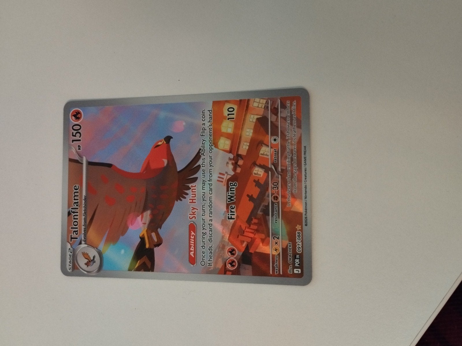 Talonflame 091/088, Collections, Enlèvement ou Envoi