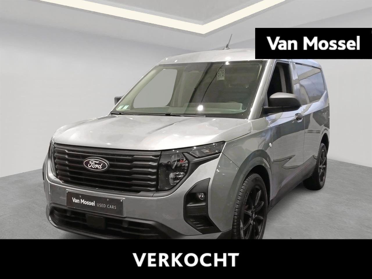 Ford Transit Courier 1.0 EcoBoost 92kW Ambiente Aut., Auto's, Stof, Gebruikt, Automatische klimaatregeling, Grijs