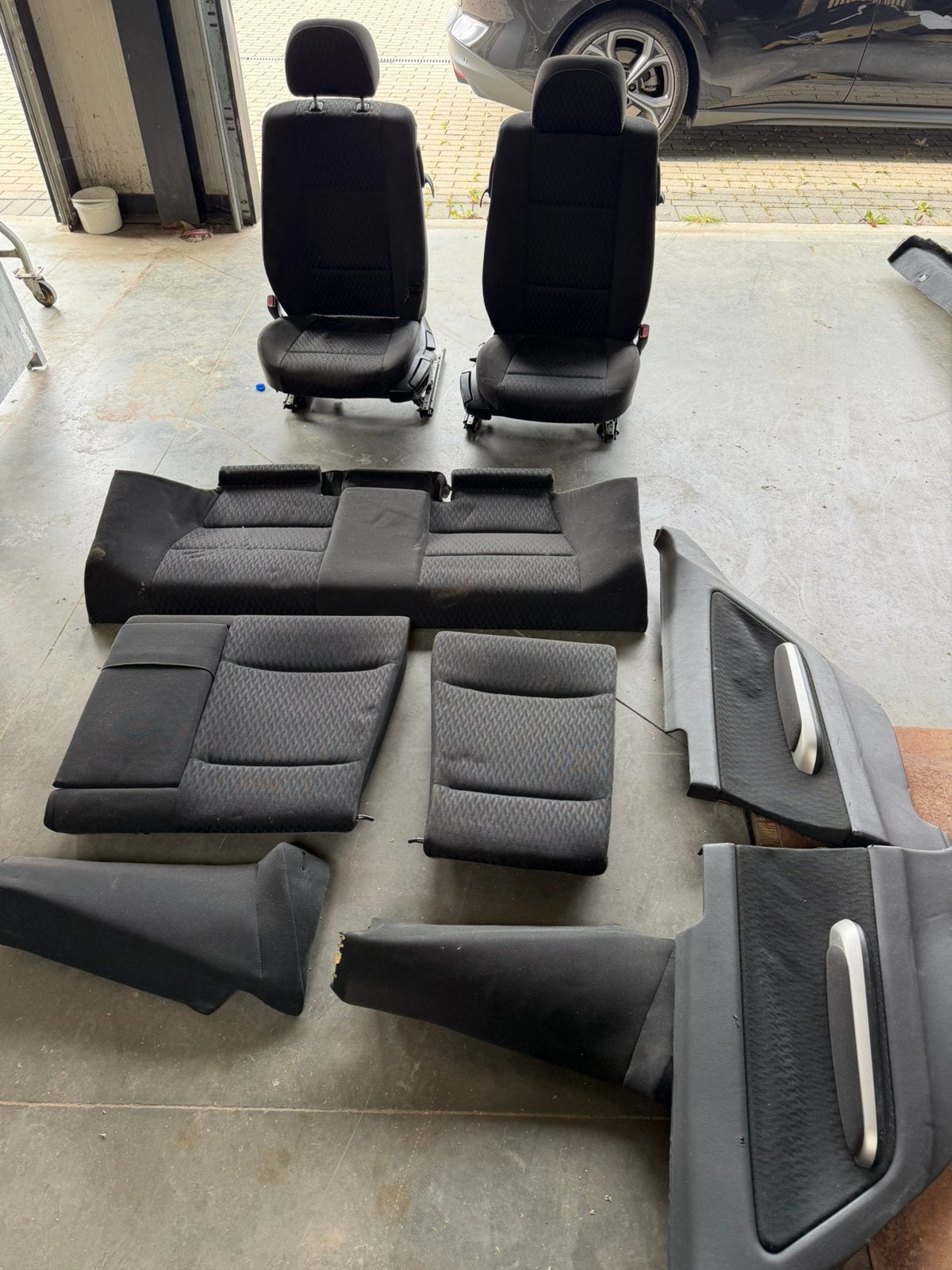 Stoffen interieur bmw e46 coupe, Auto-onderdelen, Interieur en Bekleding, Ophalen, BMW