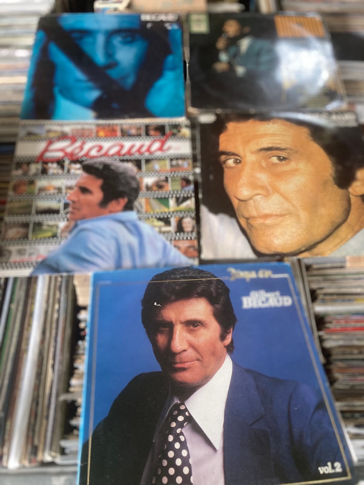 GILBERT BECAUD 5 lp’s samen €35, Ophalen of Verzenden, Zo goed als nieuw