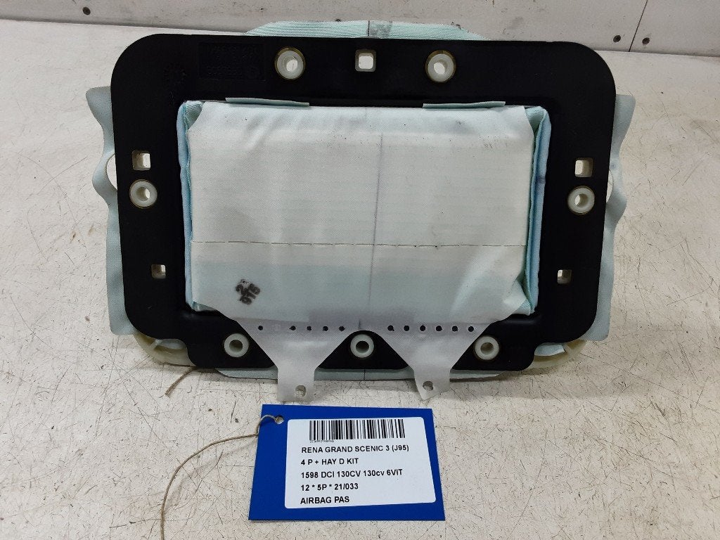 AIRBAG PASSAGER Renault Grand Scénic III (JZ) (985259927R), Utilisé, Renault