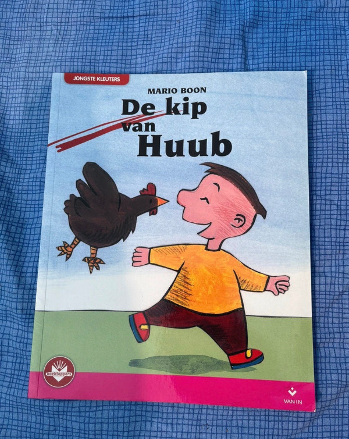 Kinderboek: De kip van Huub, Boeken, Kinderboeken | Baby's en Peuters, Ophalen, Zo goed als nieuw, 3 tot 4 jaar