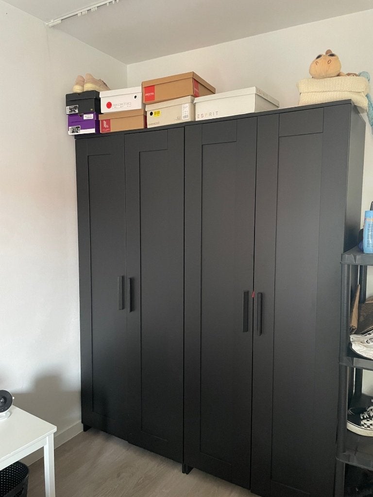 2 kasten Ikea (BRIMNES), Kleerkast, zwart, Comme neuf, 50 à 100 cm, 75 cm ou plus