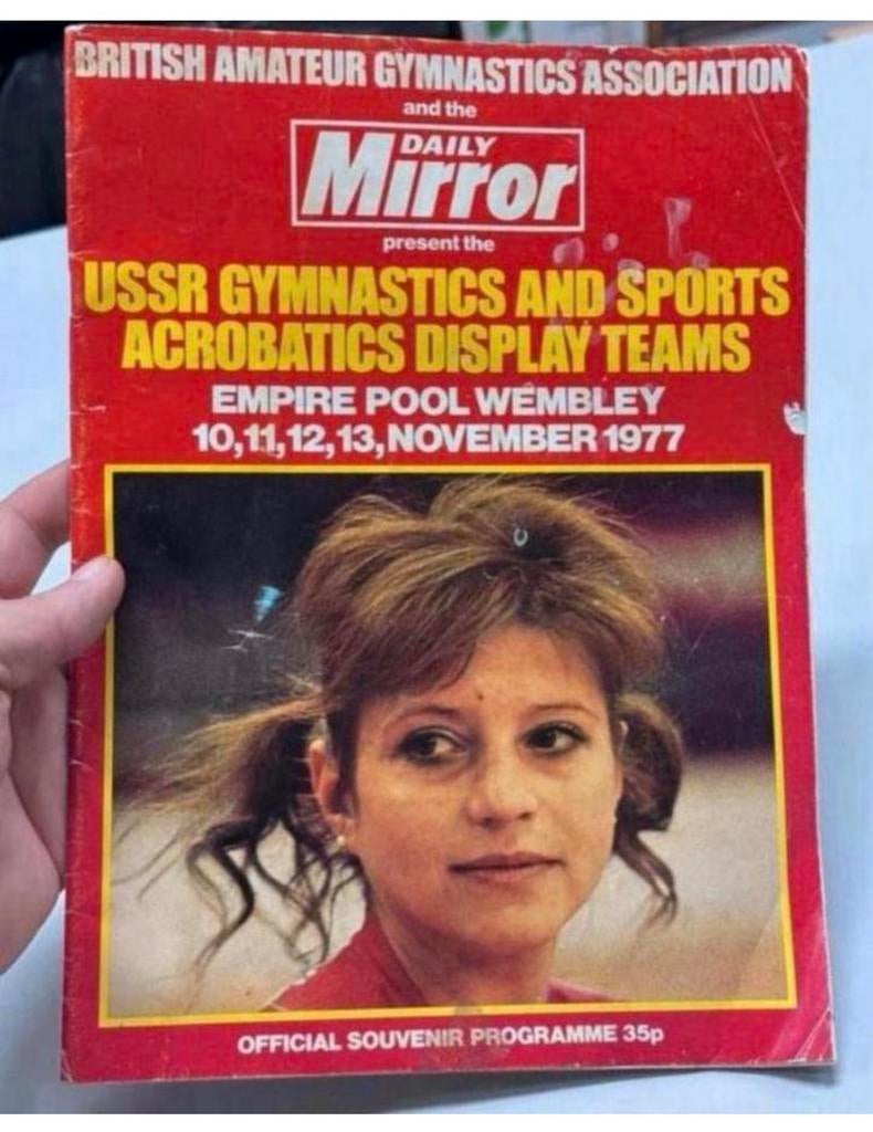 Magazine sportif BAGA Gymnastics Empire Pool Wembley 1977, Enlèvement ou Envoi, 1960 à 1980, Journal ou Magazine