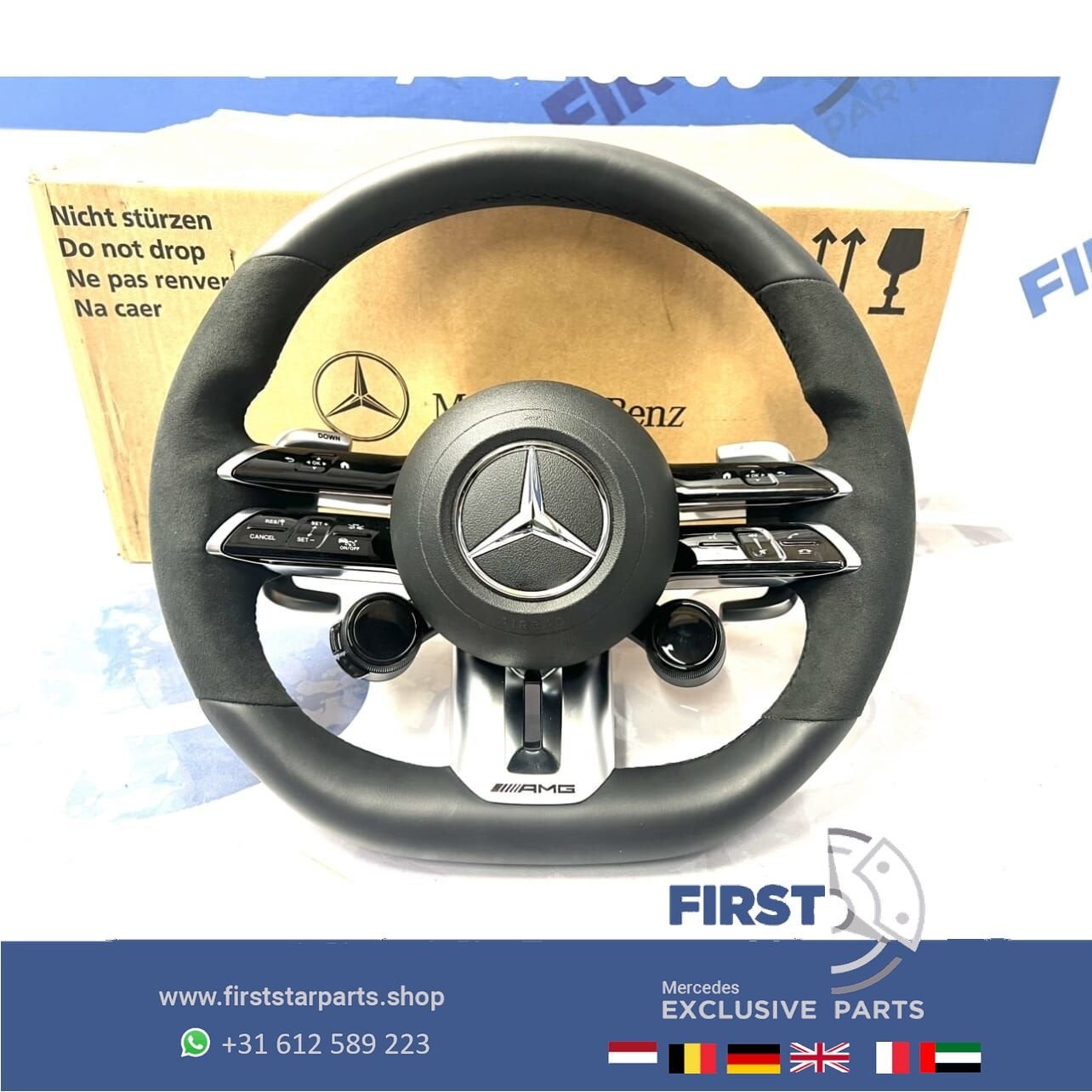 2025 Mercedes C63s E63s GLC63s GLE63s S63s AMG STUUR W206 W2, Autos : Pièces & Accessoires, Commande, Utilisé, -, -, Enlèvement ou Envoi
