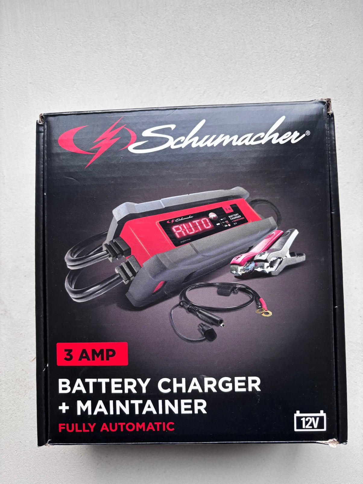 Chargeur de batteries voiture, Utilisé