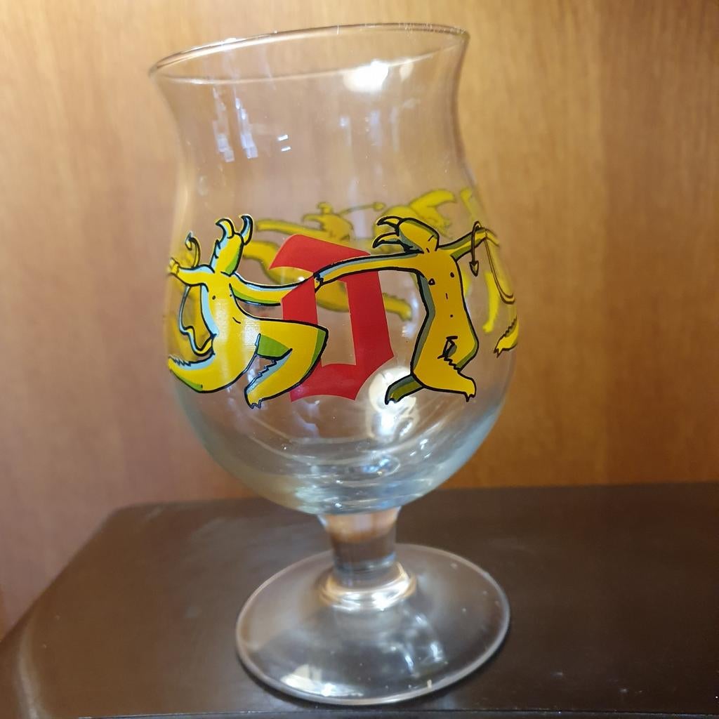 Duvel glas, Ophalen of Verzenden, Duvel