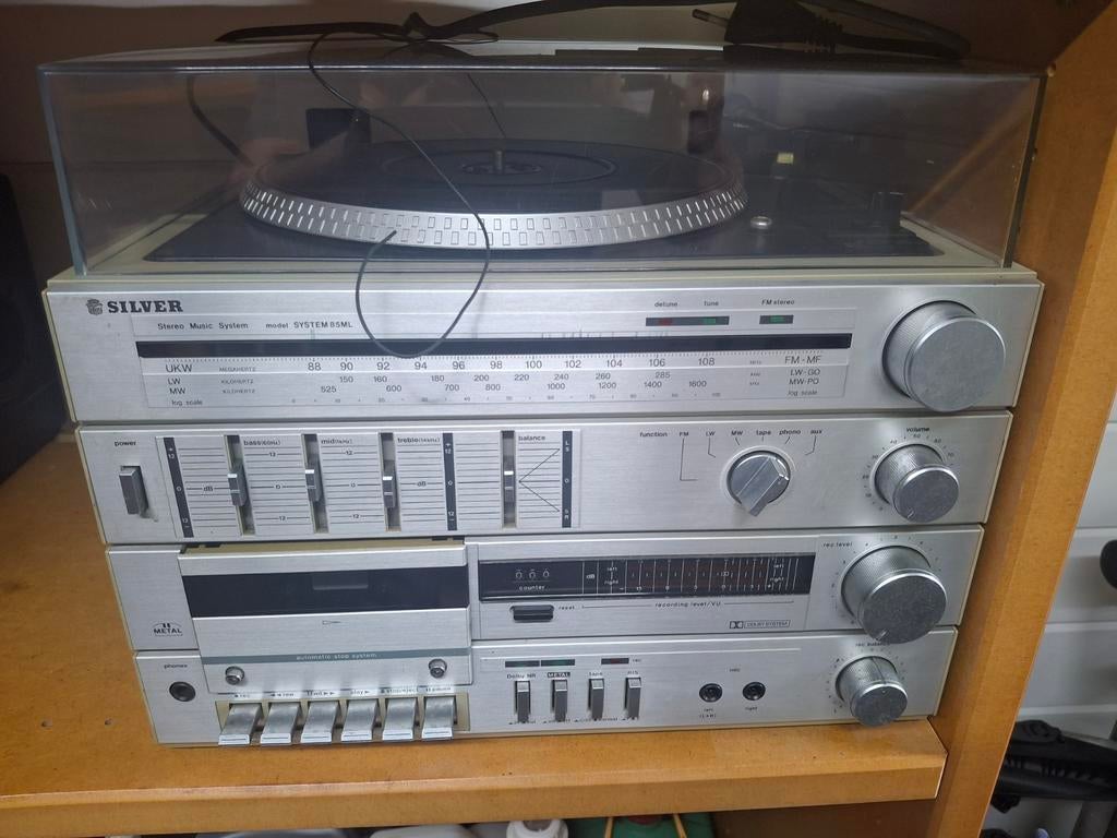 Stereo Silver, Audio, Tv en Foto, Stereoketens, Ophalen