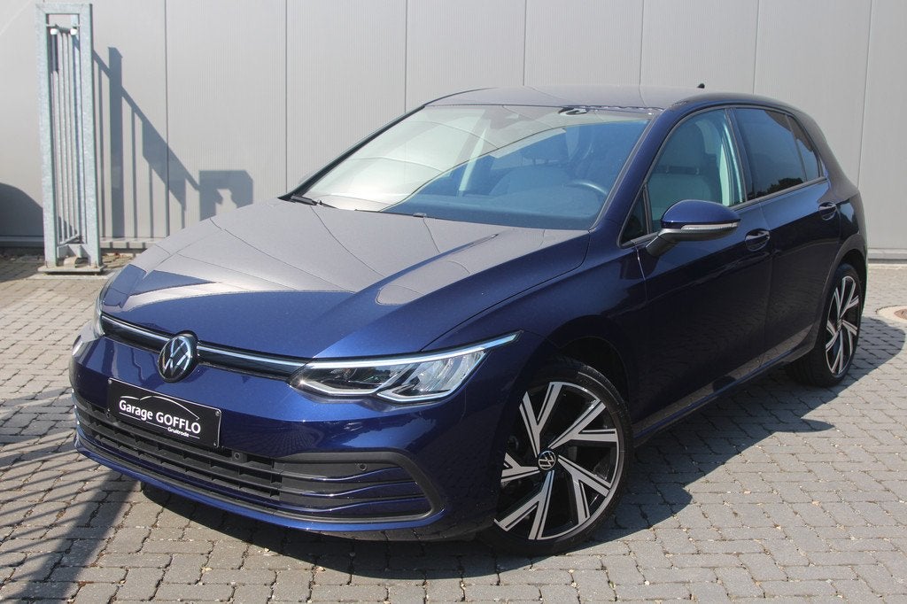 Volkswagen Golf 1.0 TSI DSG - 32.000km - 2024, Auto's, Gebruikt, Euro 6, Blauw, Alcantara