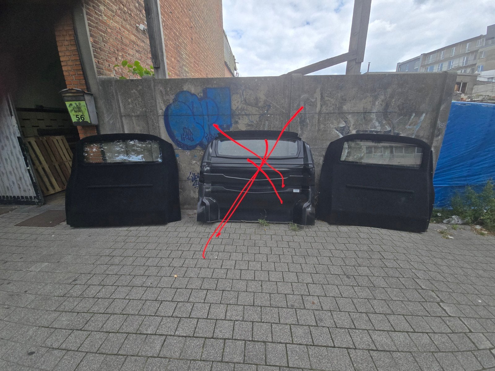 Mercedes vito taurer klasse v 447 scheidingswand, Auto-onderdelen