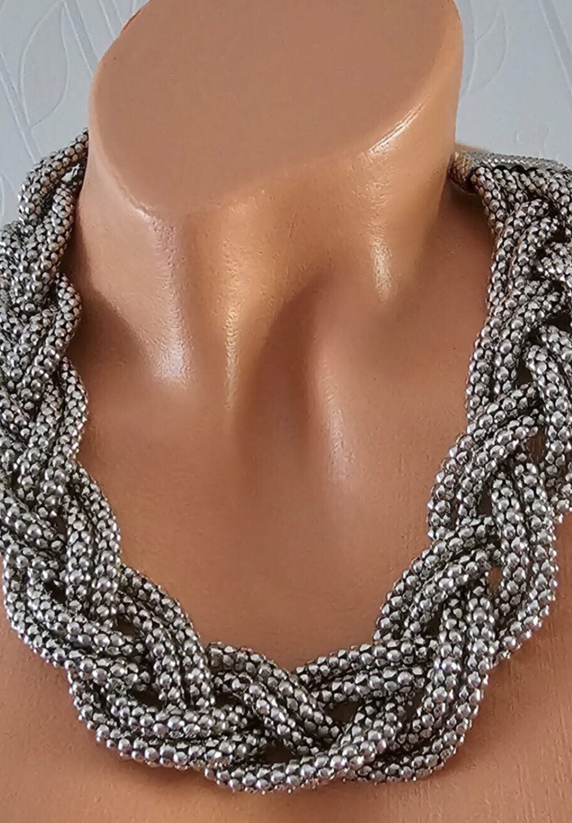 Collier argenté, Enlèvement ou Envoi, Comme neuf