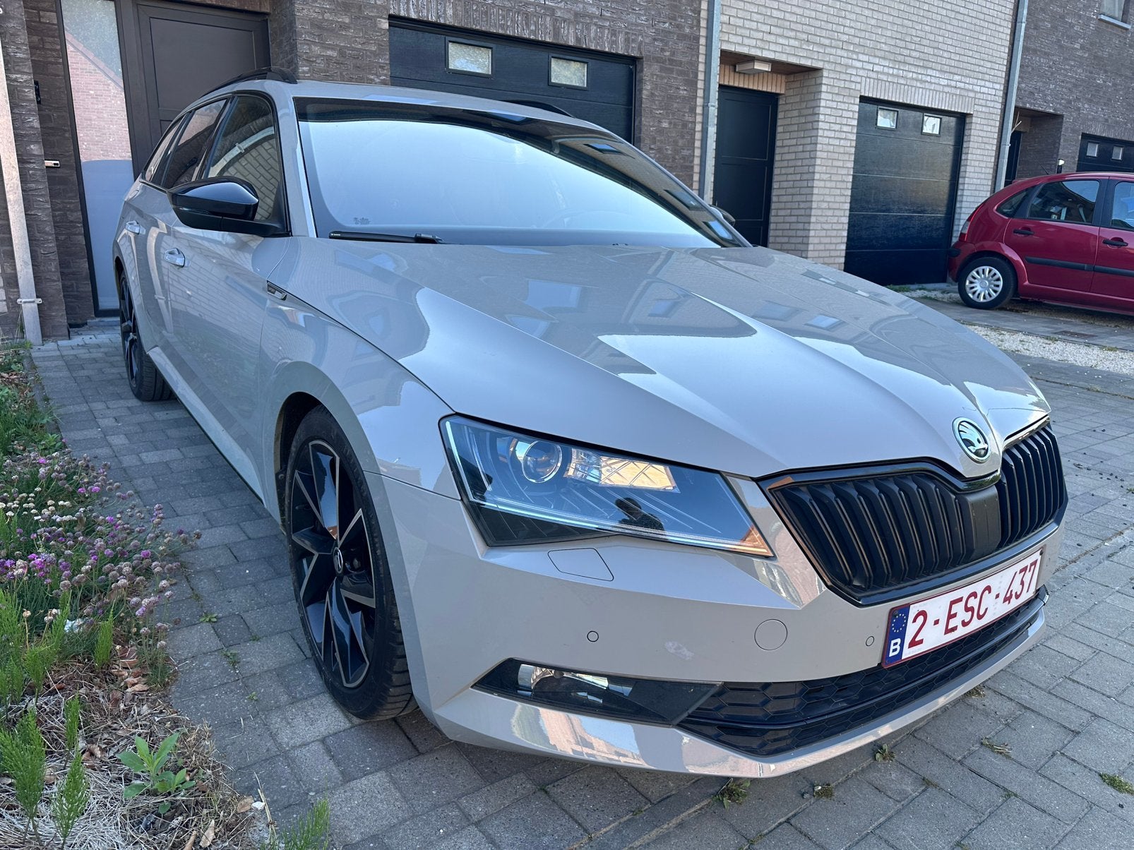 Skoda superb sportline, Auto's, Skoda, Automaat, Trekhaak, 5 deurs, Particulier