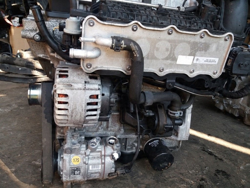 Moteur CZDD Complet AUDI VW GOLF TOURAN A1, Envoi, Utilisé, Skoda