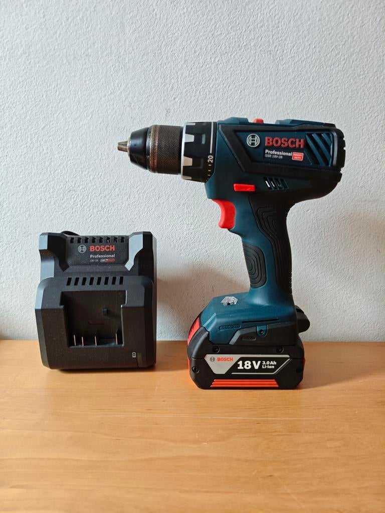 Perceuse-visseuse Bosh Pro 18V avec batterie 3ah 18v + Charg, Enlèvement, Neuf