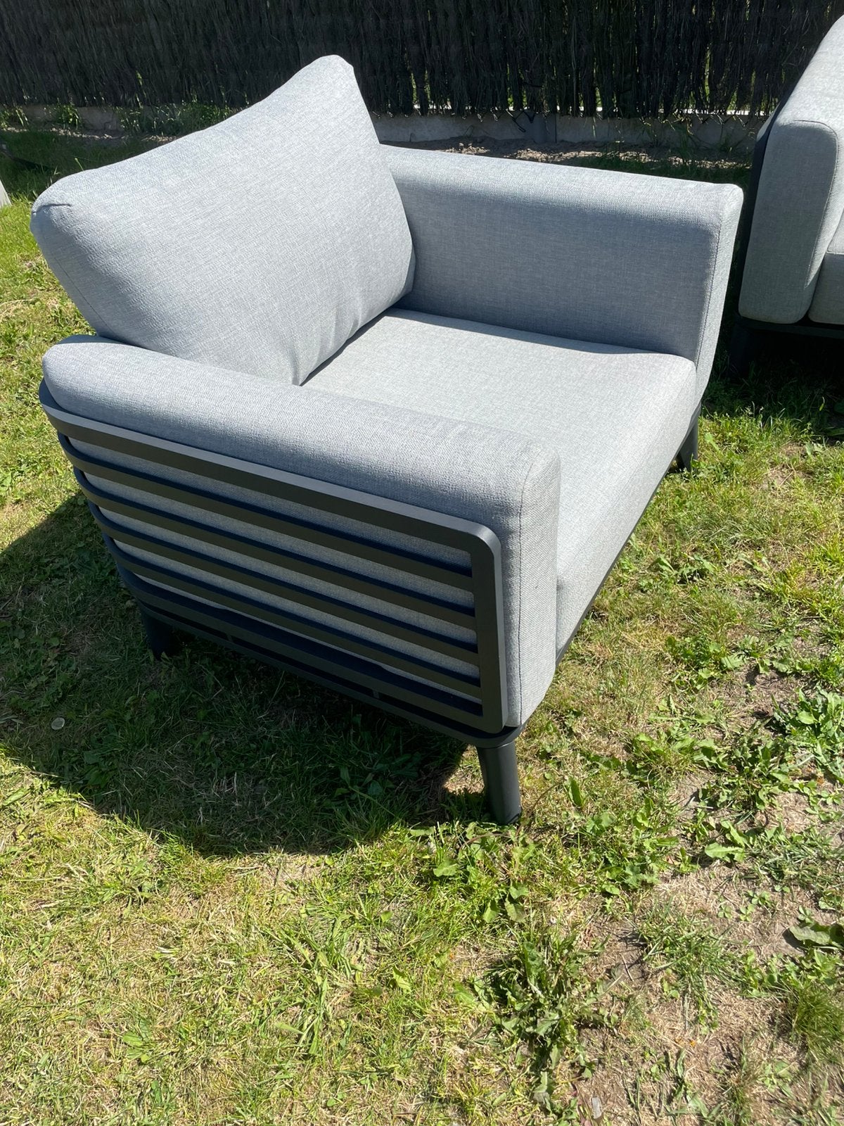 Mosa 1 zit, Ophalen, Zo goed als nieuw, Aluminium