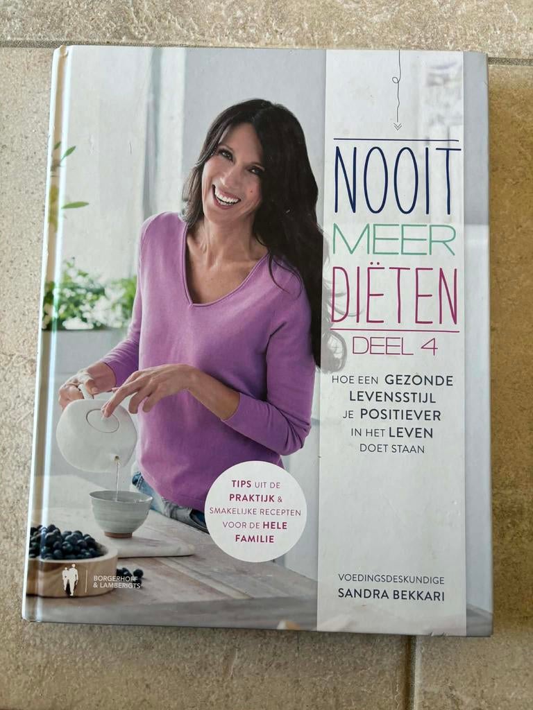 Sandra Beckari, boek Nooit meer dieten, deel 4, Ophalen of Verzenden, Zo goed als nieuw