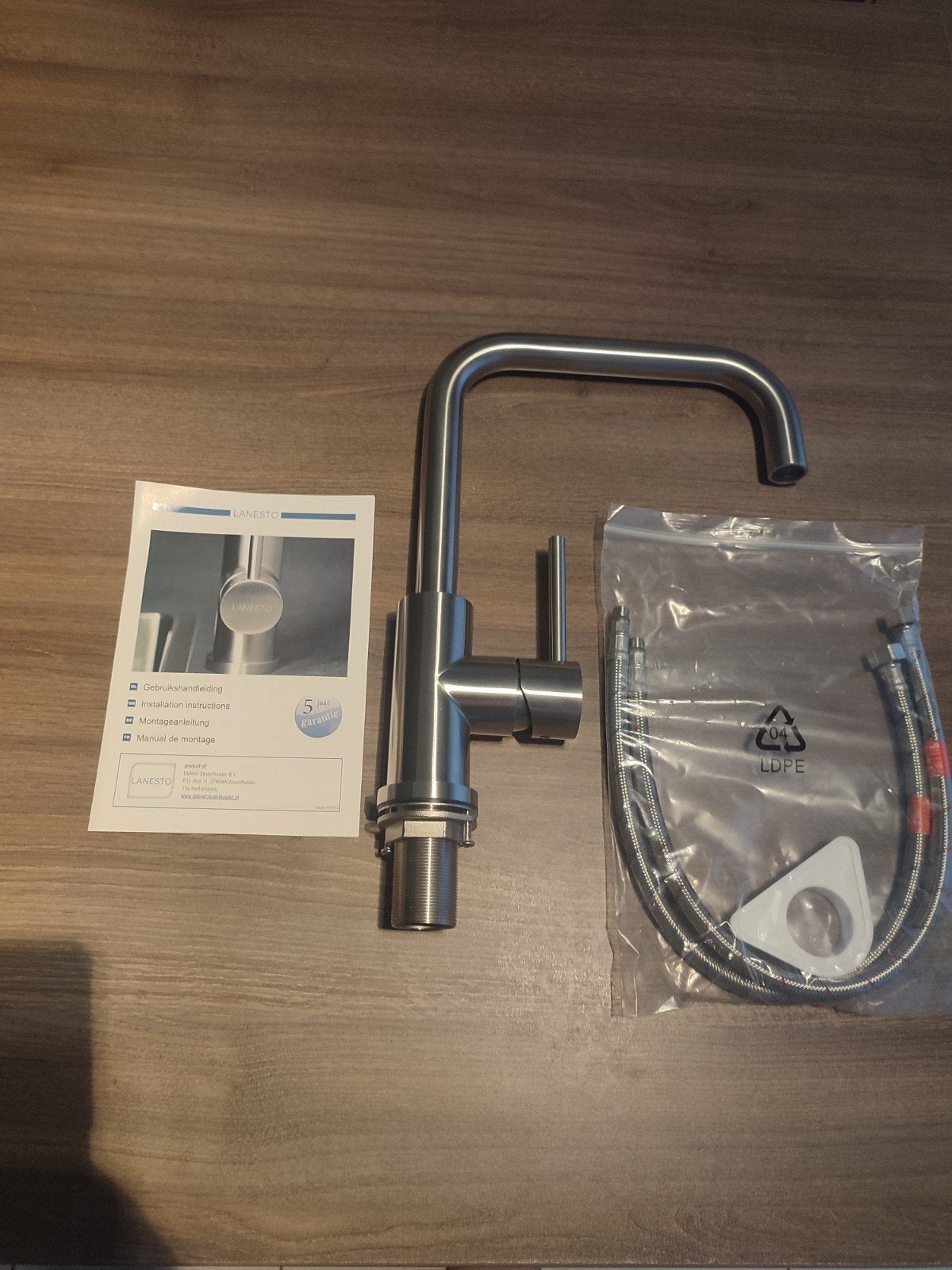 keukenkraan Rvs NIEUW, Huis en Inrichting, Ophalen of Verzenden, Nieuw