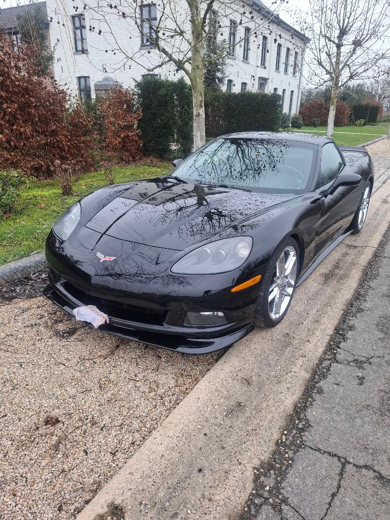 chevrolet corvette c6 targa, Auto's, Chevrolet, Particulier, Corvette, Open dak, Benzine, Cabriolet, 2 deurs, Automaat, Zwart