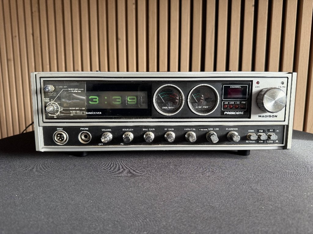 CB-radio President Madison en speaker, Ophalen, Gebruikt, Zender en Ontvanger