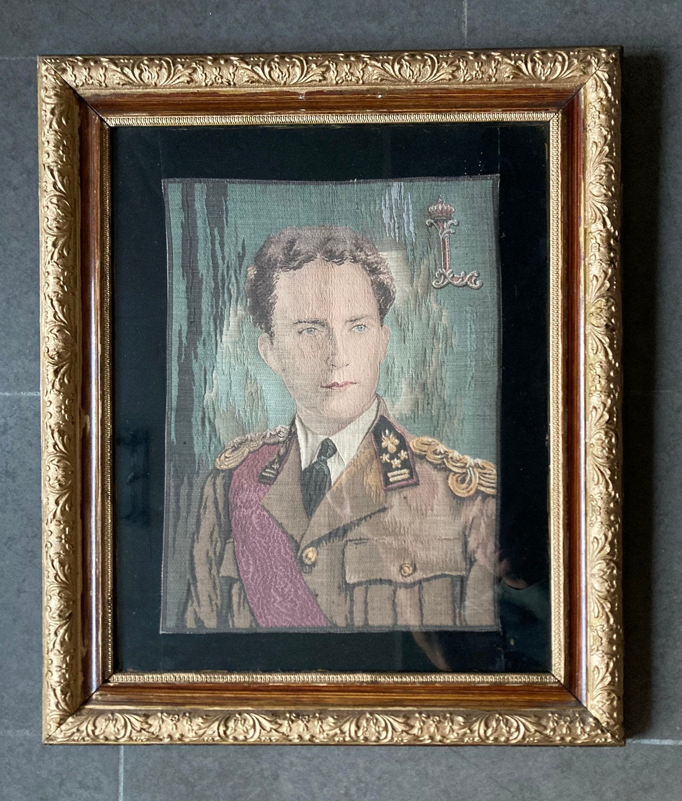 Audentieke  schilderij Leopold 3, Antiek en Kunst, Antiek | Religieuze voorwerpen, Ophalen