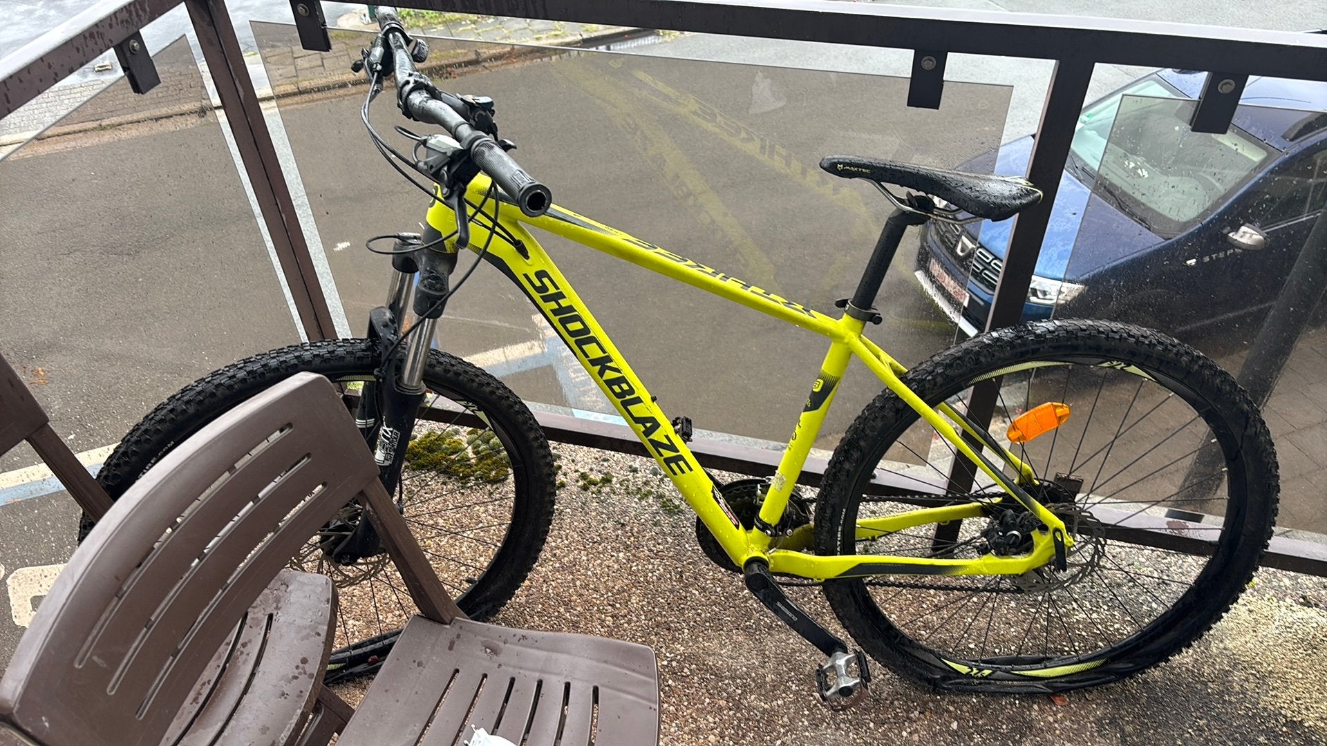Mountainbike shockblaze, Fietsen en Brommers, Fietsen | Mountainbikes en ATB, Gebruikt, 57 cm of meer, Hardtail, Heren