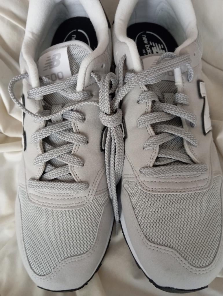 NEW BALANCE - light grey sneakers, size: 11,5 / 46, Ophalen of Verzenden