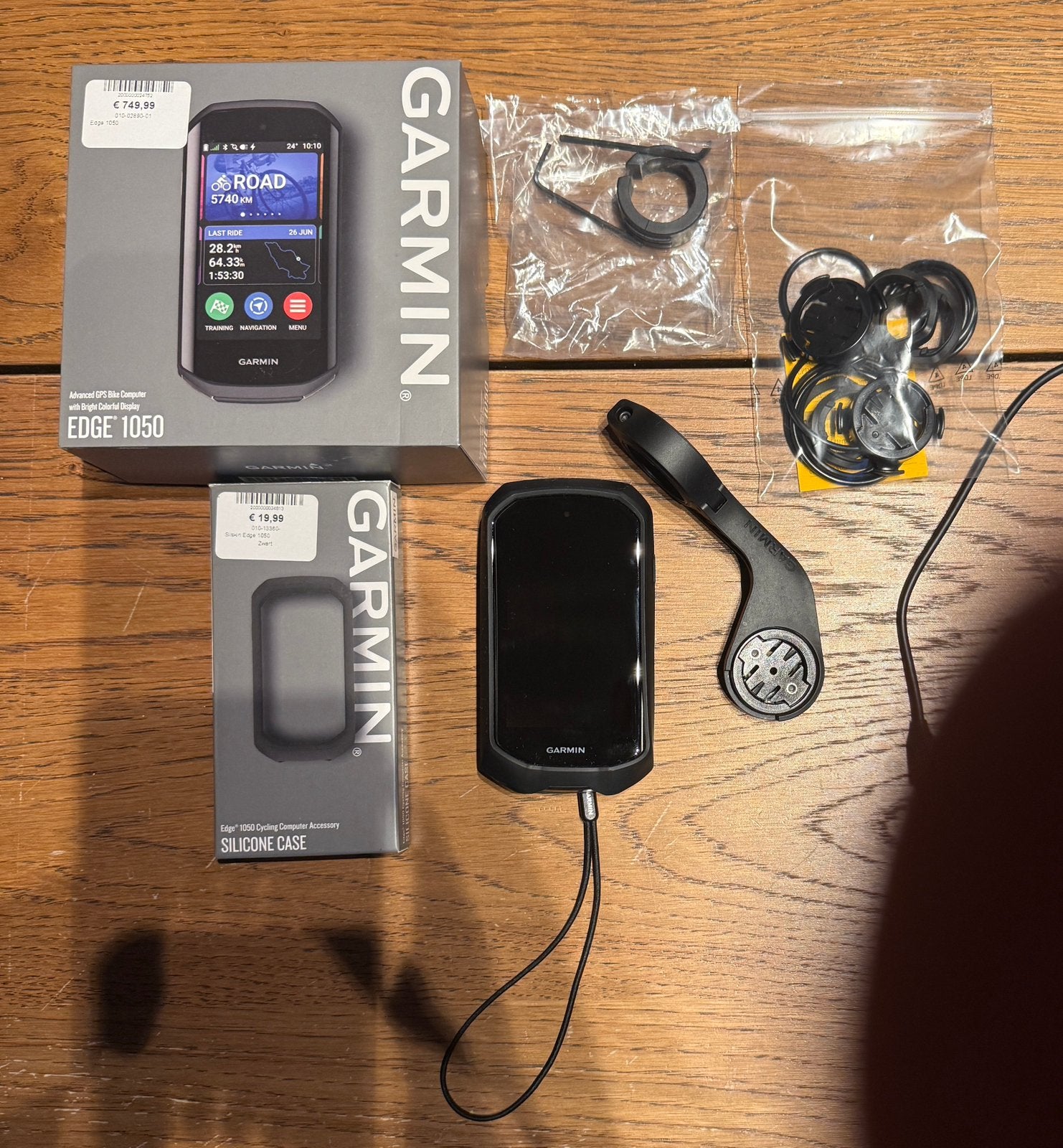 Garmin Edge 1050 fietscomputer, Fietsen en Brommers, Ophalen, Draadloos, Nieuw