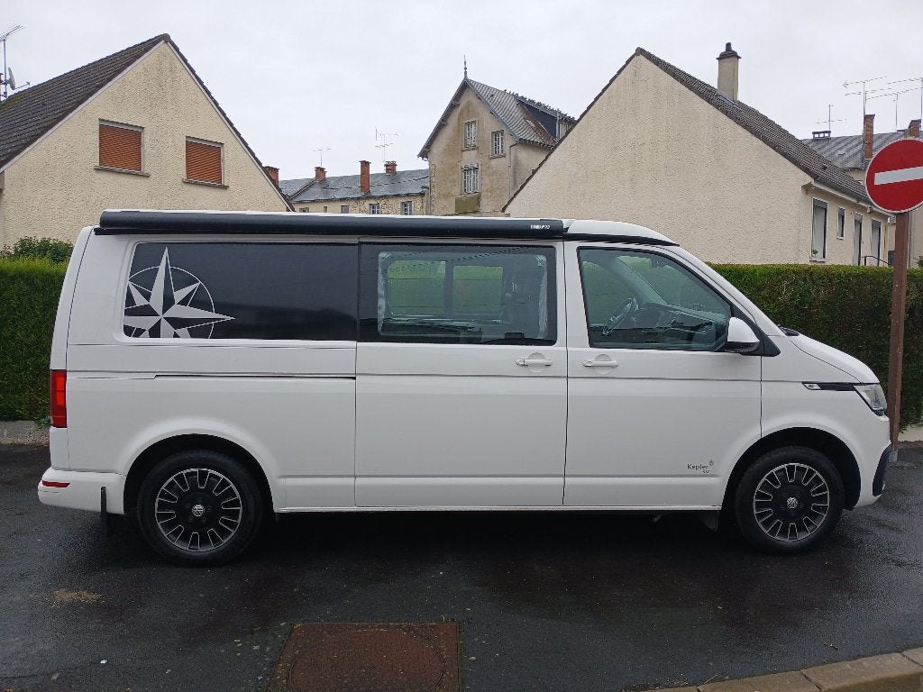 VW T 6.1 Westfalia kepler 6 DIESEL 204 chx, Caravanes & Camping, Jusqu'à 4, Antidémarrage, Autres marques, 5 à 6 mètres