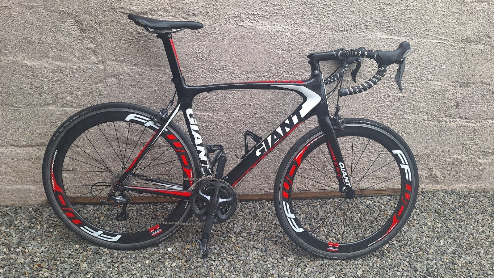 Giant TCR racefiets, Fietsen en Brommers, Ophalen, Carbon, Giant