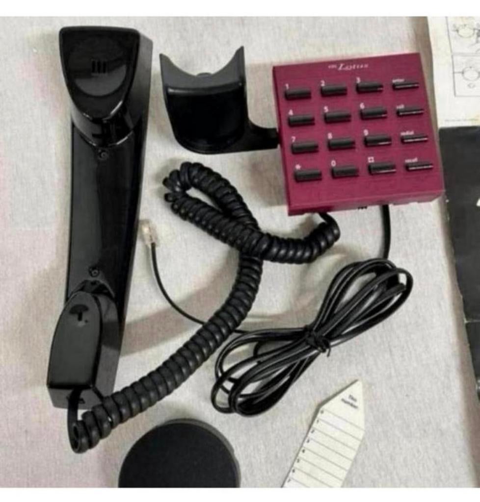 Kirk Lotus W - Modellerne Vintage wandtelefoon muur telefoon, Ophalen of Verzenden, Zo goed als nieuw