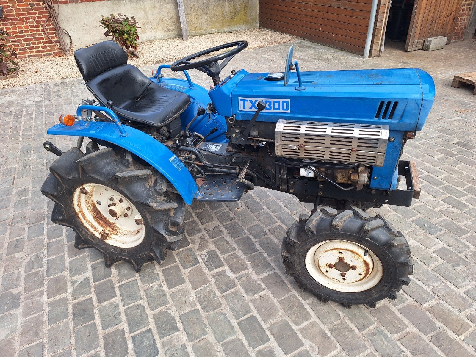 iseki tx 1300, Ophalen, Gebruikt, Tot 80 Pk, Overige merken