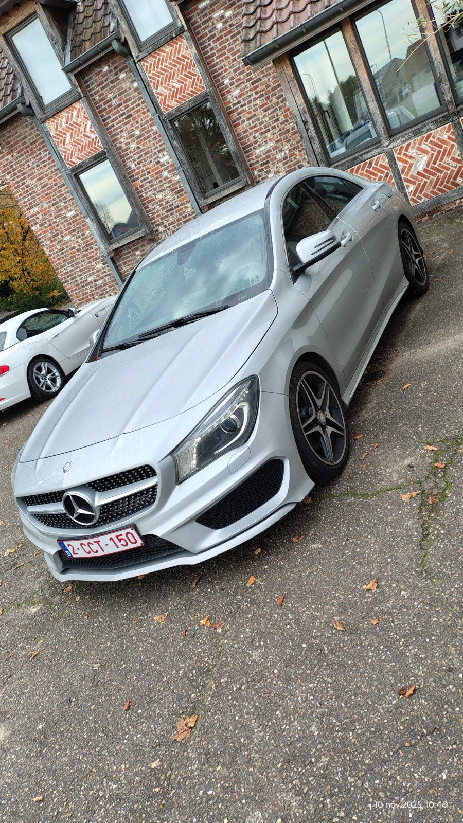 Mercedes Cla 180 cdi bwj 2016, Auto's, Voorwielaandrijving, 4 cilinders, Particulier, Zilver of Grijs
