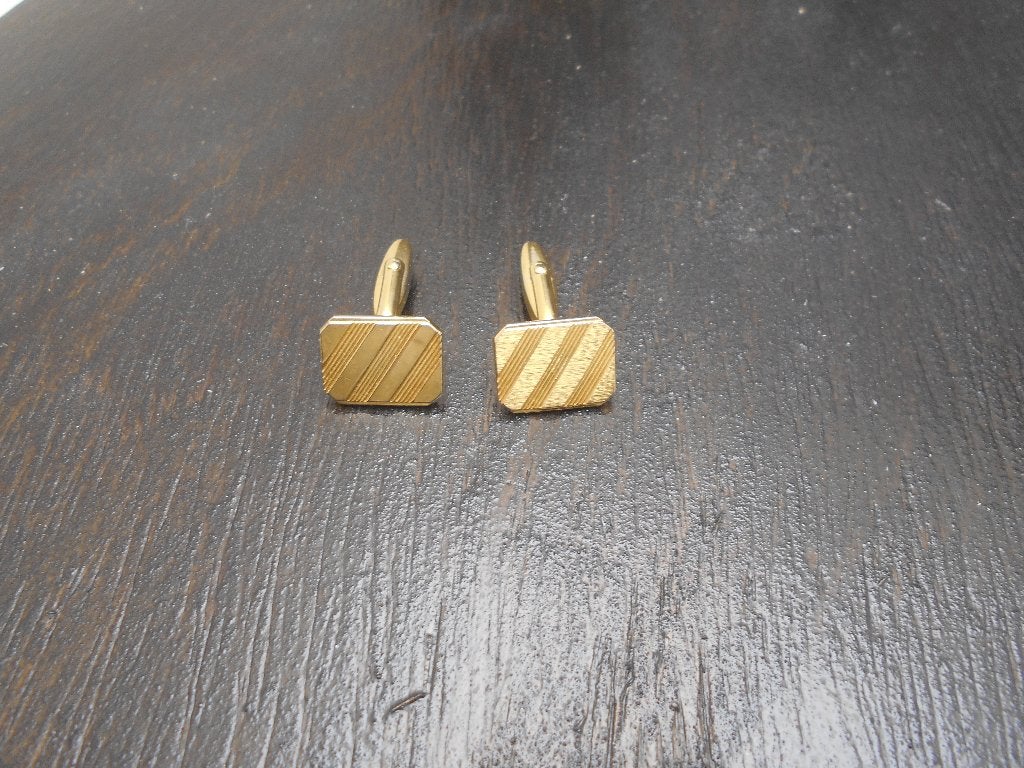 boutons de manchettes dorés, Handtassen en Accessoires, Ophalen of Verzenden, Zo goed als nieuw, Overige materialen, Verguld