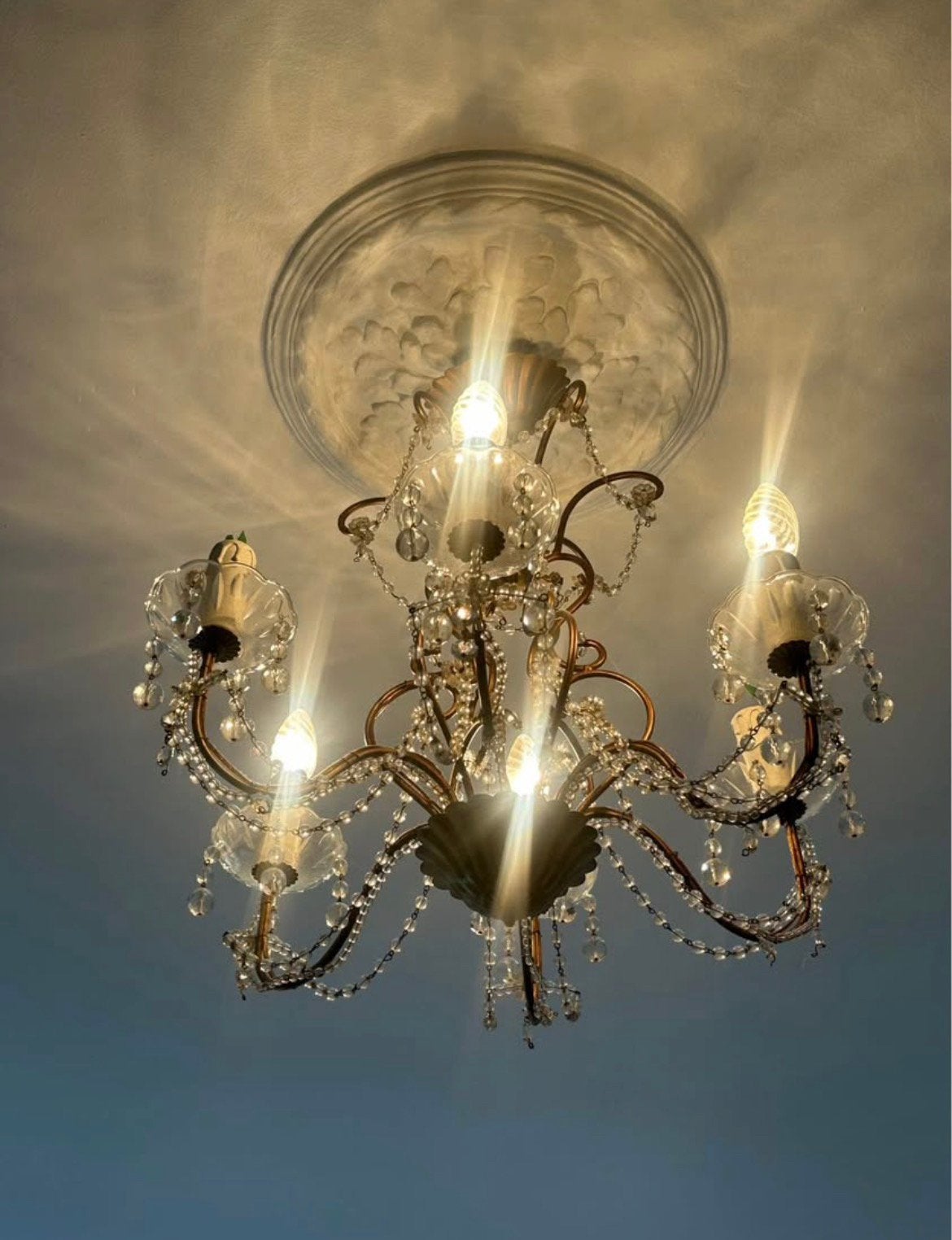 Lustre vintage, Enlèvement, Utilisé