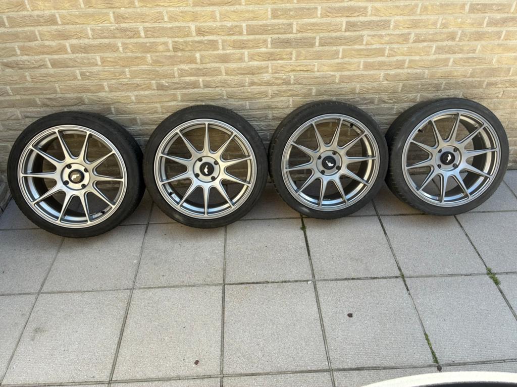 Japan racing velgen, Auto-onderdelen, Banden en Velgen, Ophalen, Gebruikt, Banden en Velgen, 17 inch