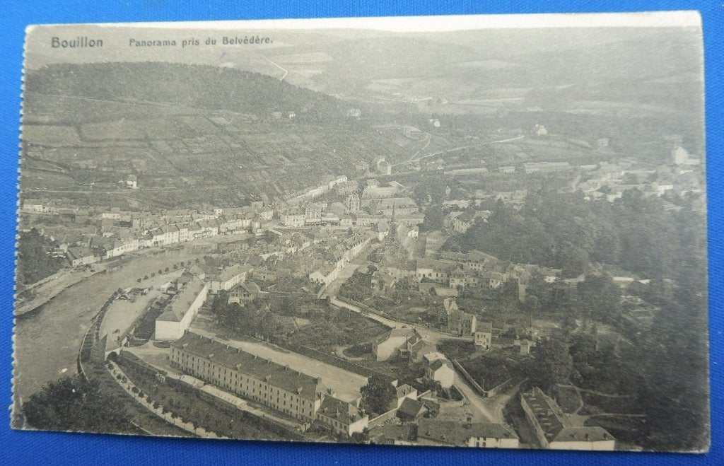 Feldpostkaart R.I.R. 27 Bouillon, België 1917, Verzenden, Landmacht, Overige typen