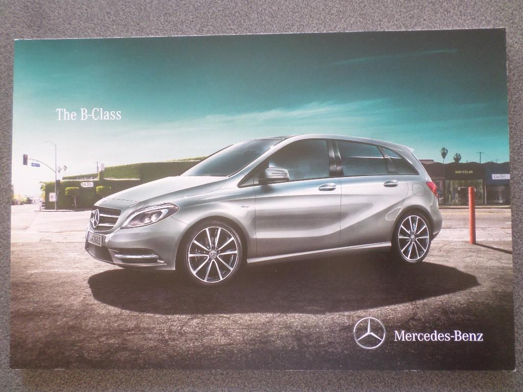 Mercedes B Klasse Brochure, Boeken, Ophalen of Verzenden, Mercedes