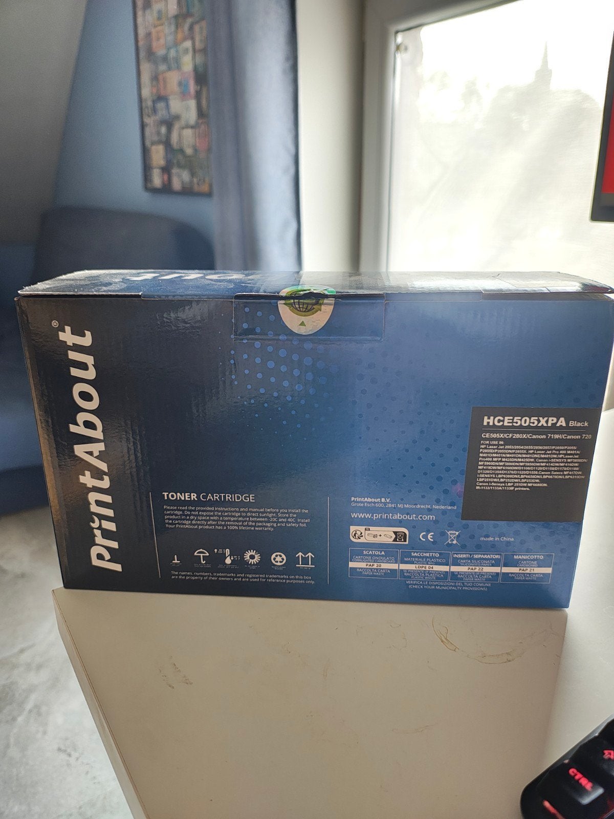 Cartouche Toner HCE 505 XPA Noire (HP et Canon), Enlèvement ou Envoi, Comme neuf, Toner, Hp