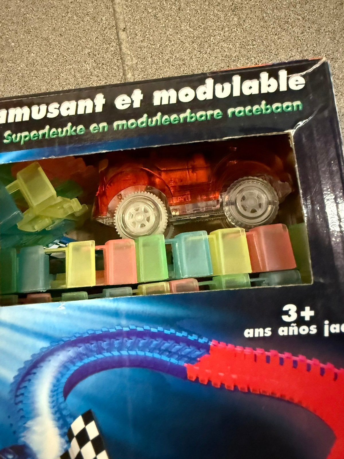 Magic Tracks Racebaan kliksysteem, Kinderen en Baby's, Ophalen, Zo goed als nieuw