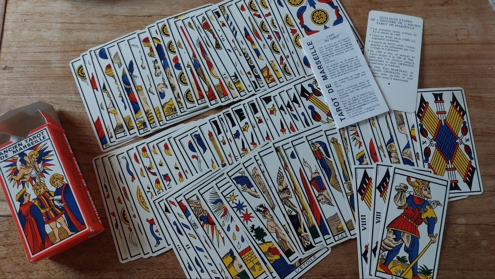 Ancien Tarot de Marseille - Édition Atlas (Complet, Ophalen of Verzenden