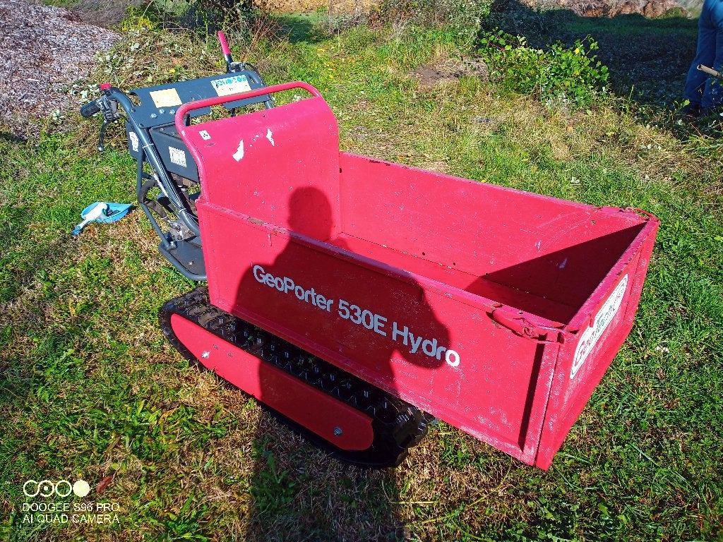 Brouette Dumper Geoporter 530E Hydro, Enlèvement, Comme neuf