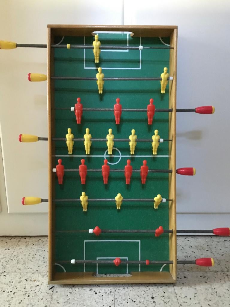 vintage tafelvoetbal/ kicker, Enlèvement