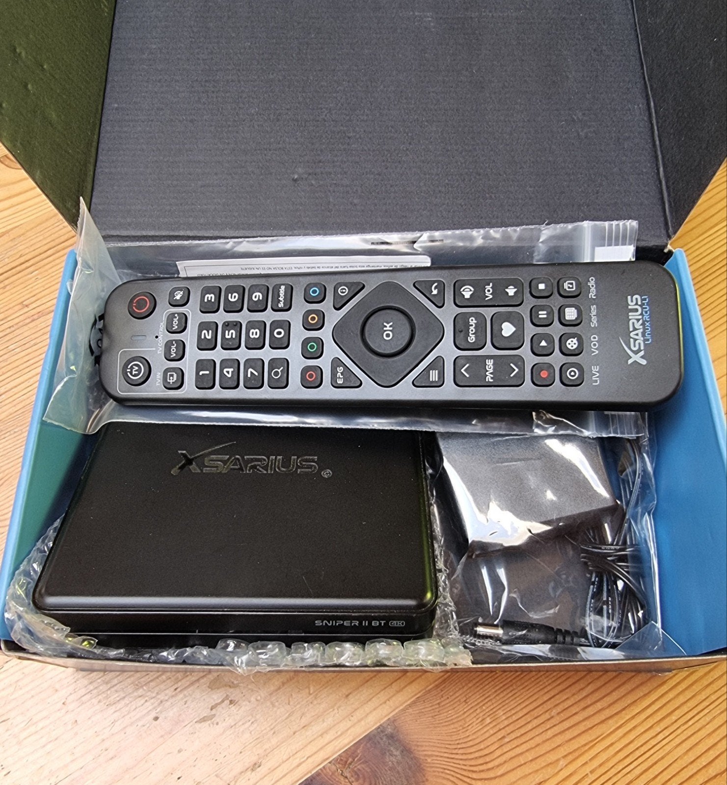 Décodeur Linux Xsarius Sniper 2 4k Bluetooth, Enlèvement, Comme neuf, HDMI, Moins de 500 GB