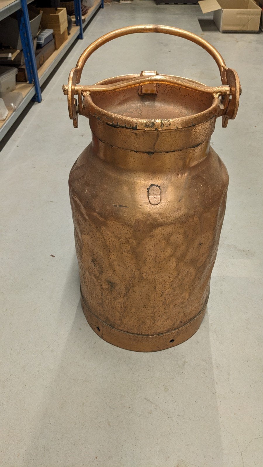 pot à lait, cuivré, Antiquités & Art, Enlèvement