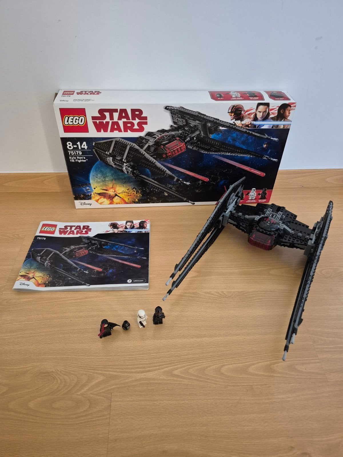 Lego 75179 Kylo Ren's TIE Fighter, Kinderen en Baby's, Speelgoed | Duplo en Lego, Ophalen, Lego, Zo goed als nieuw, Complete set