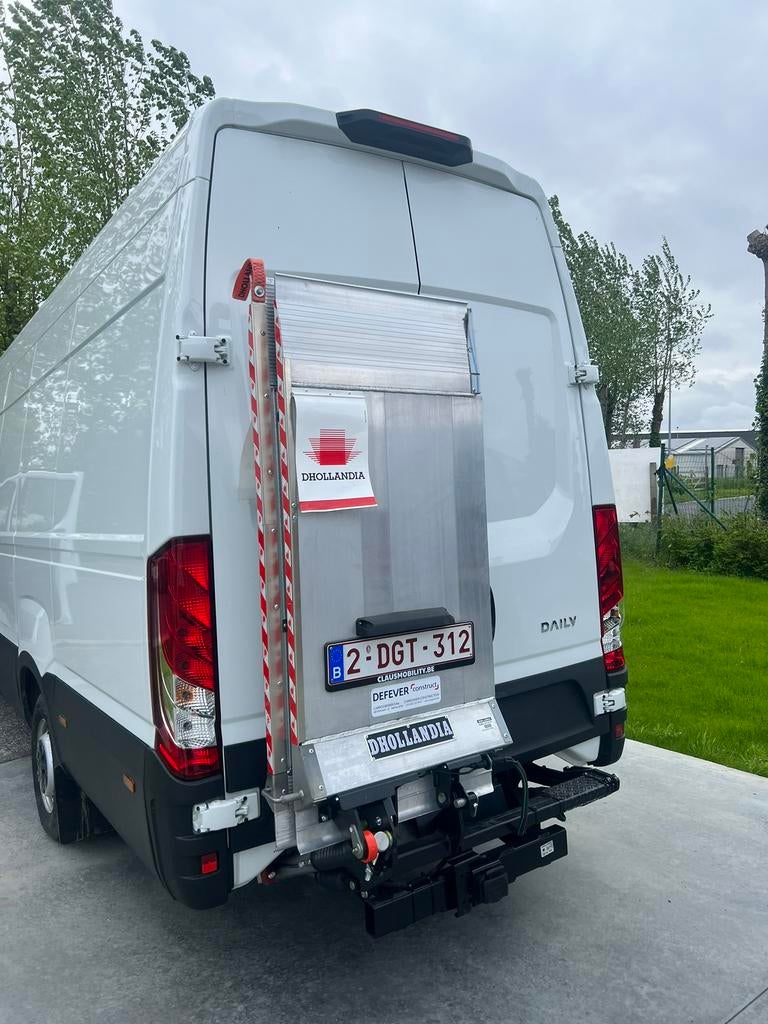 Laadklep Dhollandia 750kg voor bestelwagen, Ophalen, Iveco