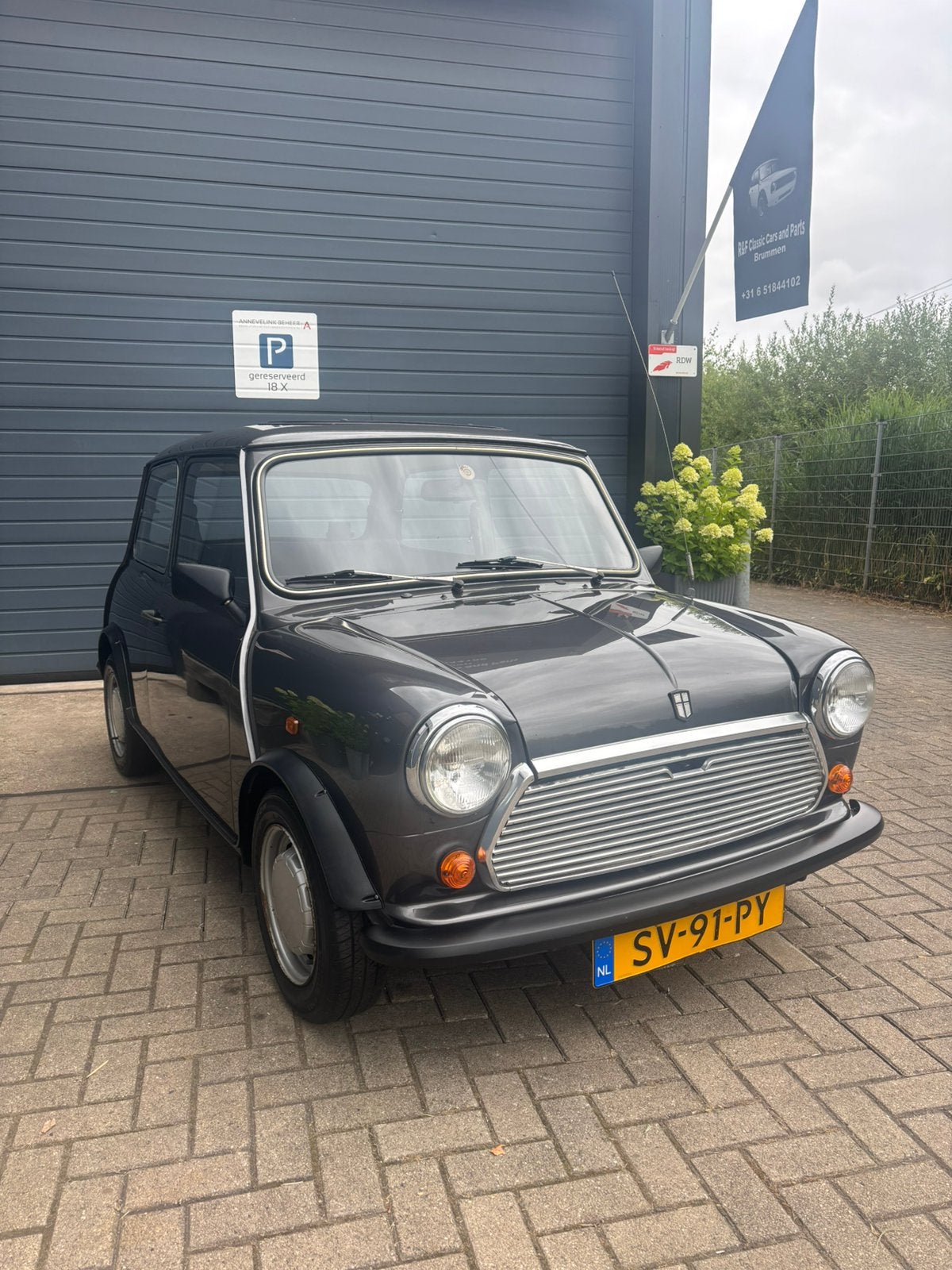 Mini 1000 classique construite en 1988 en parfait état, Autos, Mini, Entreprise, Essence, 2 portes, Boîte manuelle, Argent ou Gris