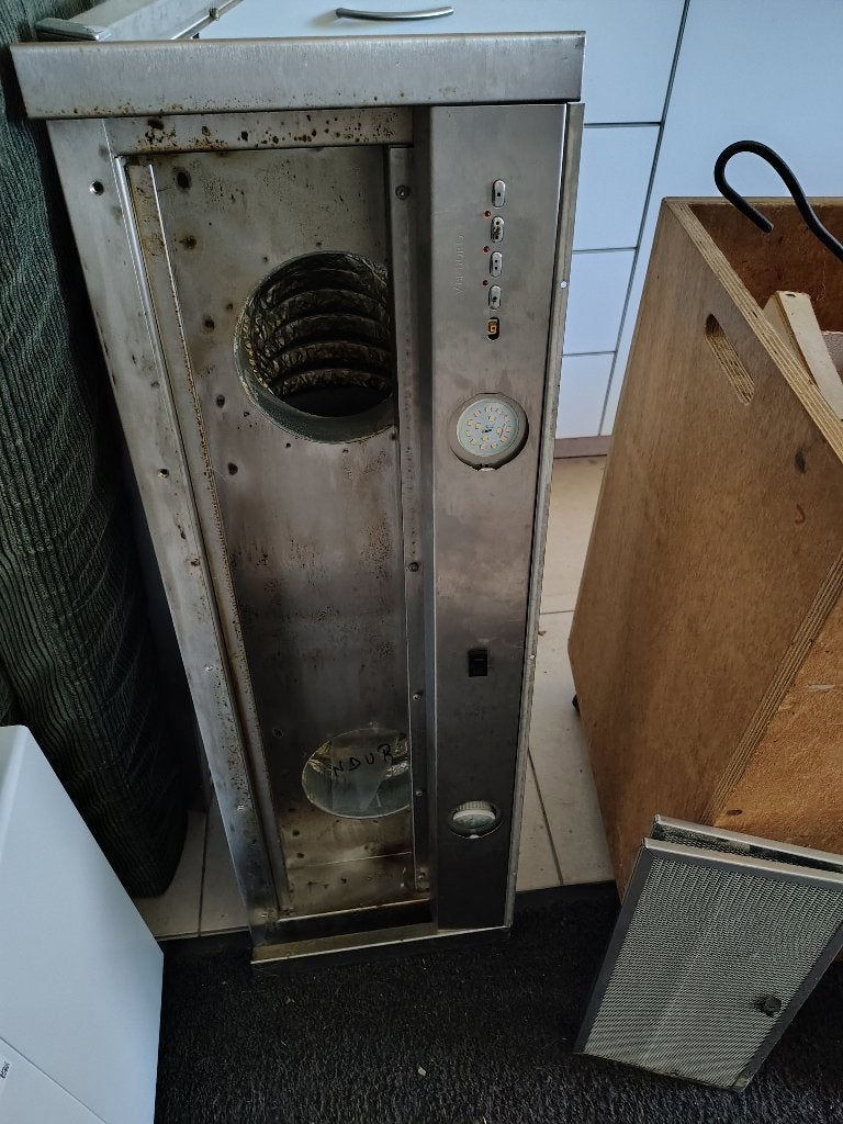 afzuigkap dampkap Venduro 90 cm zie beschrijving, Elektronische apparatuur, Afzuigkappen, Gebruikt, Inbouw, Onderbouw afzuigkap